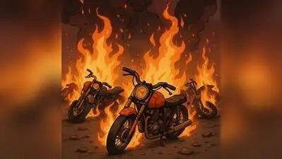 Jayanagar police have arrested a youth Manikanta on charges of torching two bikes — Shivamogga