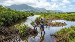 Environmental crews and volunteers physically clear thickets: The wider industry impact