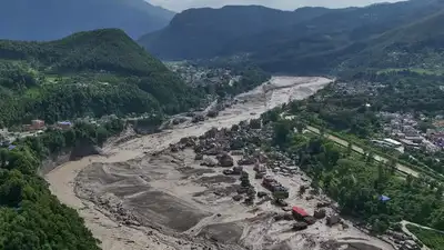 As the flood situation worsened in Nepal, Bihar authorities opened all 36 gates of the Gandak