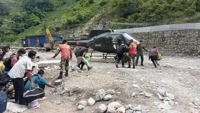 Kannadigas stranded in Nepal Saturday urged chief minister DK Shivakumar to arrange an airlift