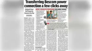 Bengaluru power utility introduces paperless name transfer for connections
