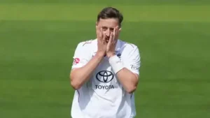 Ollie Robinson has produced a remarkable statistical landmark in Test cricket, moving past