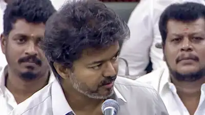 On the proposed semiconductor park in Kancheepuram, Vijay said: The wider industry impact