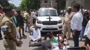 Kalaburagi farmers protest in front of DC’s office on Friday