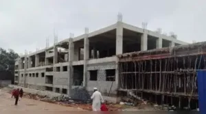 The critical care block under construction at KMC-RI, Hubballi: The wider industry impact