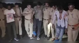 Two men, accused in a cow slaughter case from August 25, were shot in the legs during a police