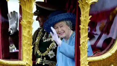 Quote of the day by Queen Elizabeth (AP photo): The wider industry impact