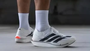 Retailing at a steep Rs 41,500, the Pro Evo 3 isn't your average Sunday jogging shoe