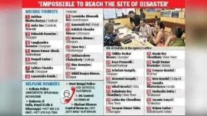 Kolkata: For the families of 32 Bengal travellers caught in Nepal’s flash-flood disaster