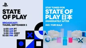 PlayStation State of Play announced for September 3 (Image via PlayStation)