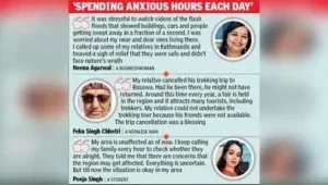 Kolkata: Nepalese people living in the city are worried about their kin and friends