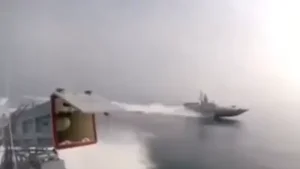 Iran pushed back on US President Donald Trump ’s claim that its navy was “finished”