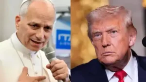Pope Leo on Monday pushed back against Trump, saying he did not fear him and would continue