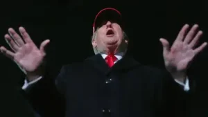 Iran on Monday mocked US President Donald Trump by ridiculing his blockade announcement earlier
