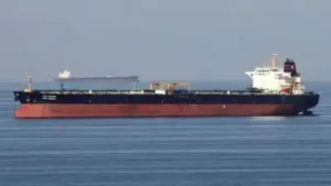 Two empty crude tankers attempted to enter the Strait of Hormuz on Sunday but turned back