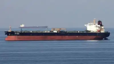 Two empty crude tankers attempted to enter the Strait of Hormuz on Sunday but turned back