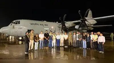 A 10-member team from the National Forensic Sciences University (NFSU) reached Nepal on Sunday