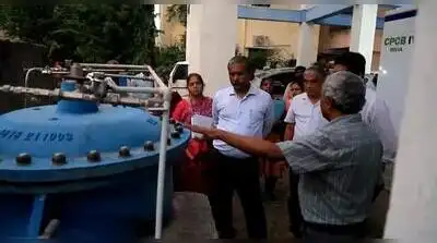 Metrowater managing director T Anand inspected the meters: The wider industry impact