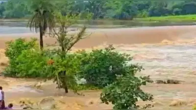 Around 80 km from the district headquarters in Mauranipur, four local fishermen, three