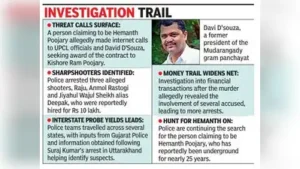 Hemanth, who had reportedly been underground for nearly 25 years, allegedly made internet calls