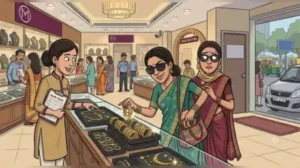 Two women posing as customers visited a Malabar Gold and Diamonds jewellery showroom on MG Road