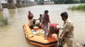 In an incident triggered by an alleged domestic dispute, a woman from Chitradurga district