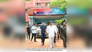 Chennai: Inmates of Puzhal Central Prison in Chennai had a special visitor on Friday—chief