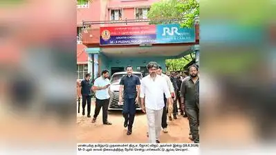 Chennai: Inmates of Puzhal Central Prison in Chennai had a special visitor on Friday—chief