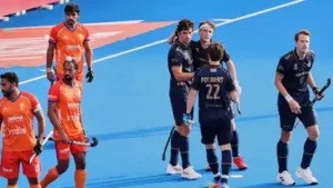 Harmanpreet's first attempt was saved by Belgium goalkeeper Vincent Vanasch after the Indian