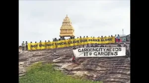 Citizens form human chain at Lalbagh against 5% parkland law