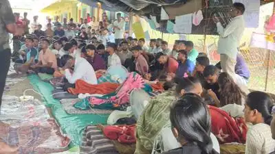 Pune: Tribal students on hunger strike refused to repeal their protest on day 15 since it