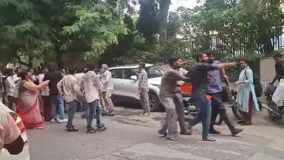 The reading was disrupted, allegedly by right-wing activists