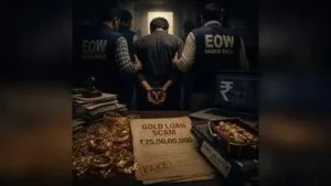 Sachin Raut, the alleged mastermind behind a Rs 25-crore gold loan fraud, was apprehended