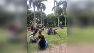 Complaint filed — Assault at silent reading protest