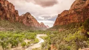 A private landowner has given up development rights on 145 acres beside Zion National Park