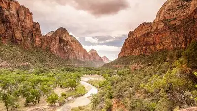 A private landowner has given up development rights on 145 acres beside Zion National Park
