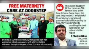 He said this was the core idea behind establishing the hospital —: The wider industry impact