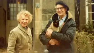 A Scottish scholar and his American wife bought the remote island of Canna; 43 years later they