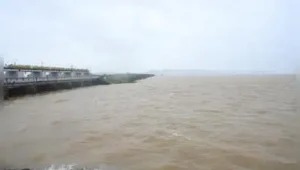Gangapur dam, the major source of water for Nashik city, is 98% full