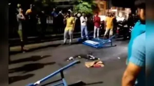 Kolkata: A Burrabazar businessman was killed after the app-based bike on which he was