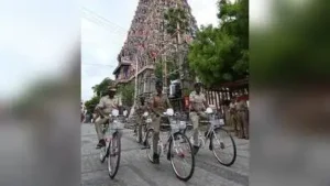 To further strengthen the security of devotees and the public at the Meenakshi Sundareswarar