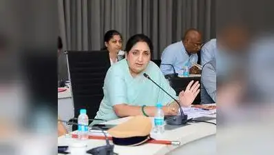 Deputy CM Sunetra Pawar at the review meeting for Chakan infrastructure plan