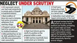 Pregnant woman's ordeal brings Gadchiroli roads under HC lens