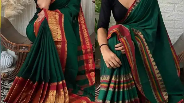 Chettinad cotton embodies its relaxed counterpart While Kanjeevaram may embody the chic