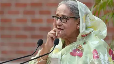 She said her government had sought to resolve the protests through dialogue from the outset