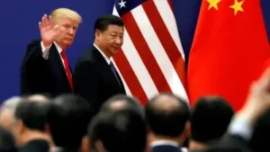 US Navy flies through Taiwan Strait ahead of Xi-Trump meeting