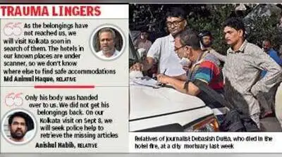 Talking to TOI on the phone on Tuesday, most of the victims’ family members mourned that they