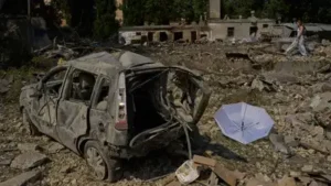 He said Russia carried out what appeared to be a “double-tap” attack, with a second wave