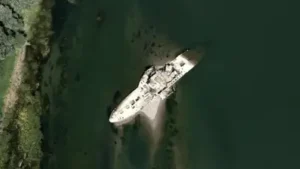 'Sava's Titanic,' the century-old sunken shipwreck emerges as Europe's rivers fall to record lows