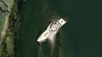 'Sava's Titanic,' the century-old sunken shipwreck emerges as Europe's rivers fall to record lows
